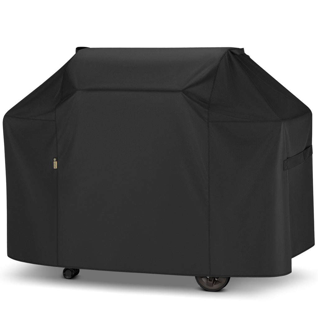 Arcedo Grill Cover 65 Inch Compatible with Weber Genesis II 400 Series Gas Grill, Black