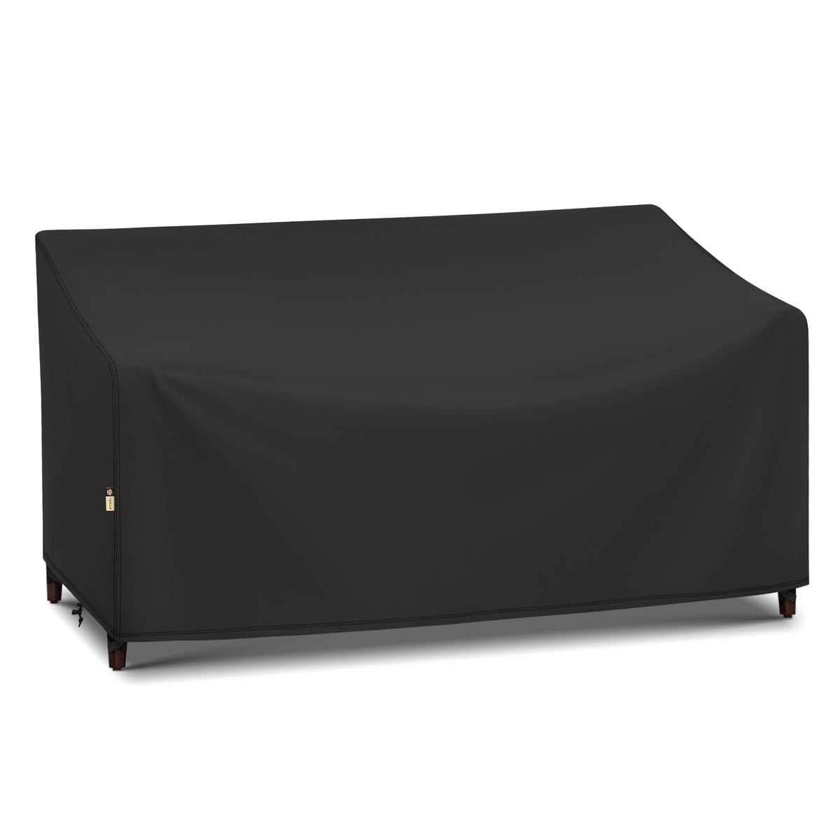 Arcedo Patio 2-Seater Loveseat Cover Waterproof, 58" W x 34" D x 31" H, Black