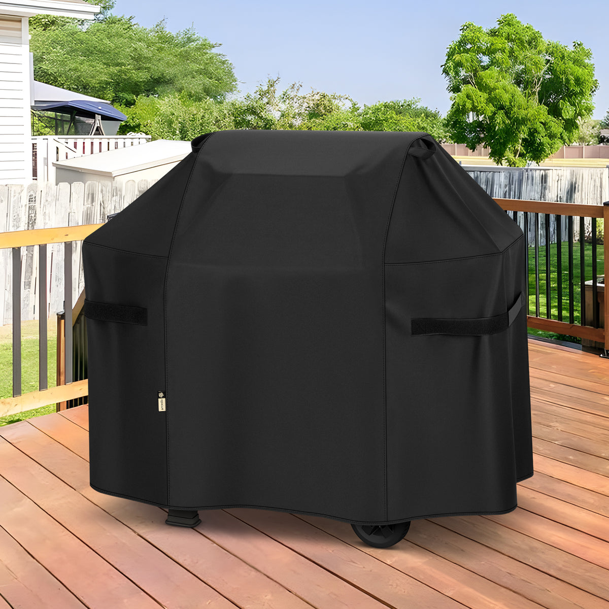 Arcedo Grill Cover 51 Inch Compatible with Weber Spirit II 300 Gas Grill, Black