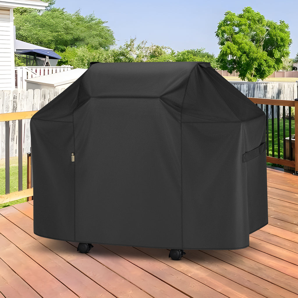Arcedo Grill Cover 52 Inch Compatible with Weber Spirit 200 Gas Grill, Black