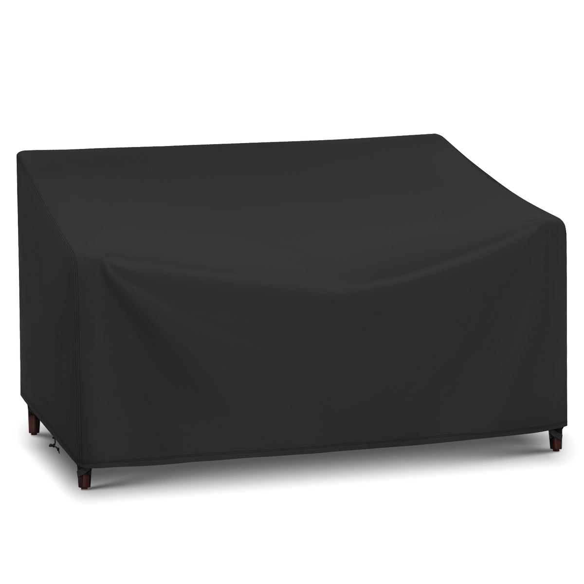 Arcedo Waterproof 2-Seater Loveseat Covers, 54" W x 37" D x 35" H, Black