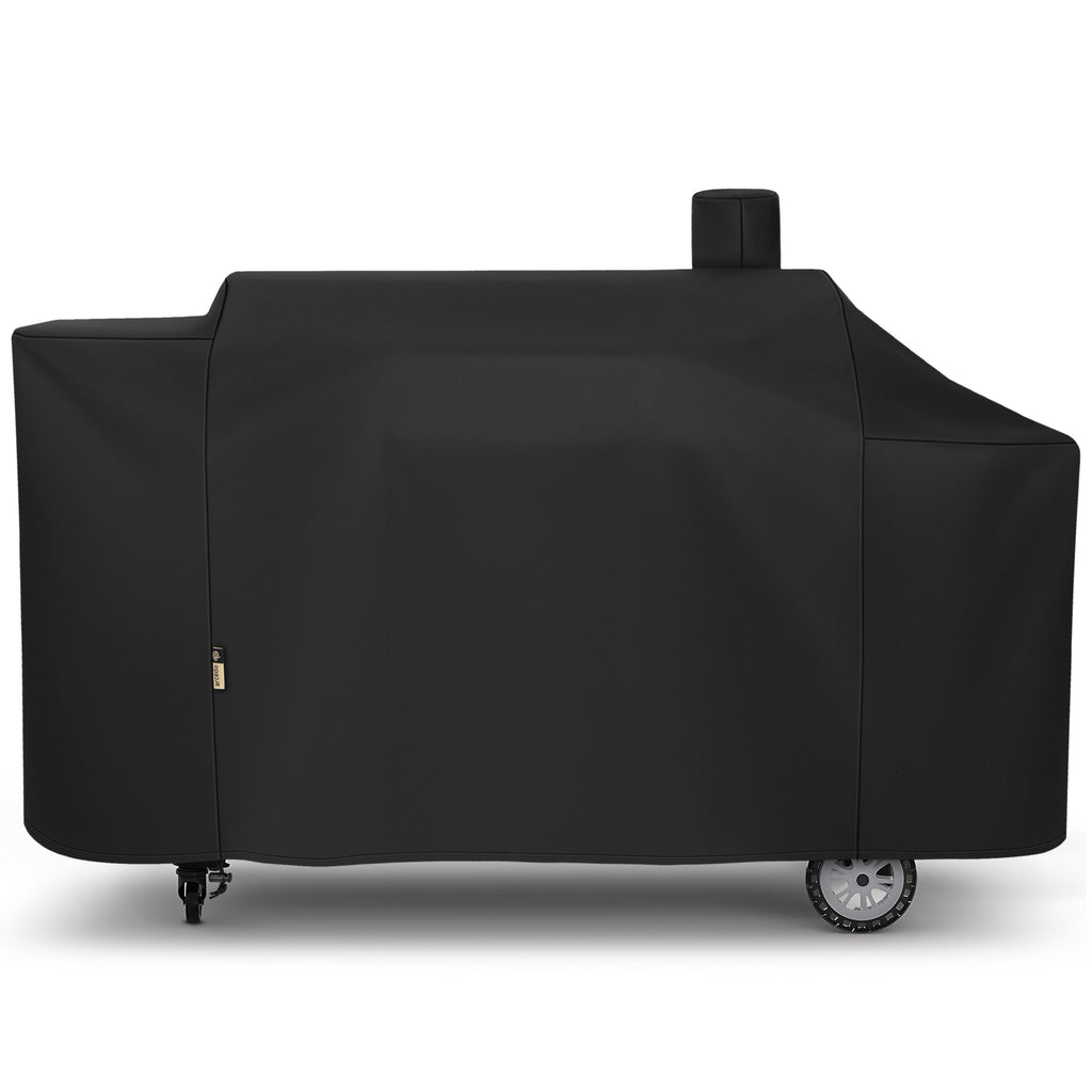 Arcedo Grill Cover Compatible with Pit Boss 1100 Pro Series Pellet Gas Combo Grill, Black