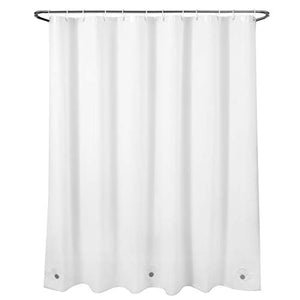 Arcedo Shower Curtain Liner 72 Inch, White