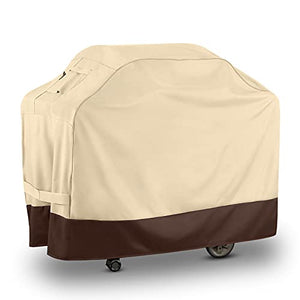 Arcedo Waterproof Grill Cover 55 Inch, Beige&Brown