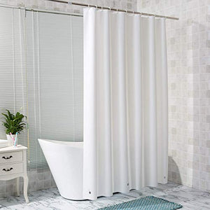 Arcedo Shower Curtain Liner 72 Inch, White