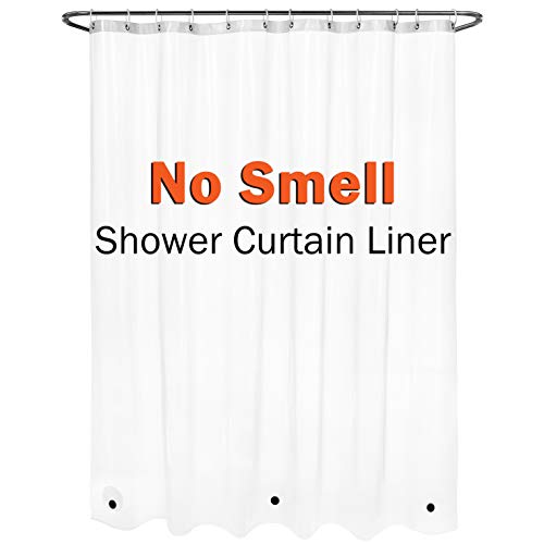 Arcedo Shower Curtain Liner 78 Inch, Clear