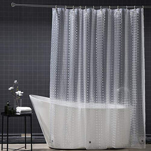 Arcedo Shower Curtain Liner 72 Inch, Lattice