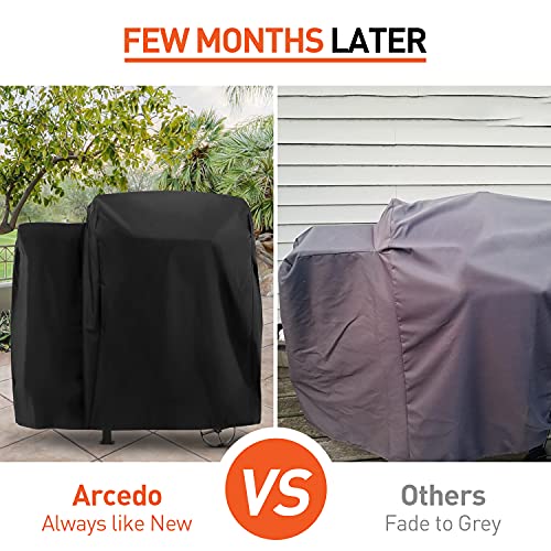 Arcedo Pit Boss 700FB Pellet Grilll Cover, Black