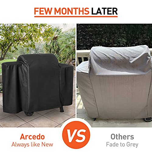 Arcedo Pit Boss 700D Pellet Grilll Cover, Black