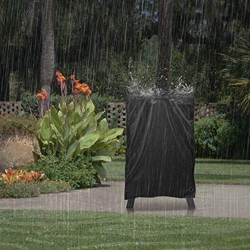 Arcedo Waterproof Smoker Cover 18" W, Black