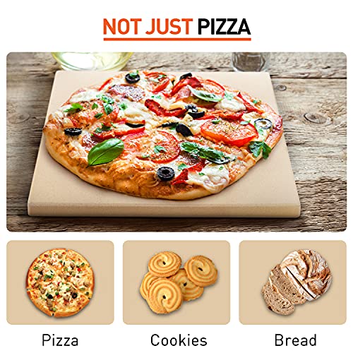 Arcedo Square Pizza Stone 12" W x 12" D