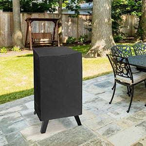 Arcedo Waterproof Smoker Cover 23" W, Black