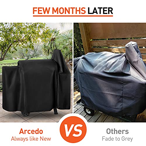 Arcedo Pit Boss 820D Pellet Grilll Cover, Black